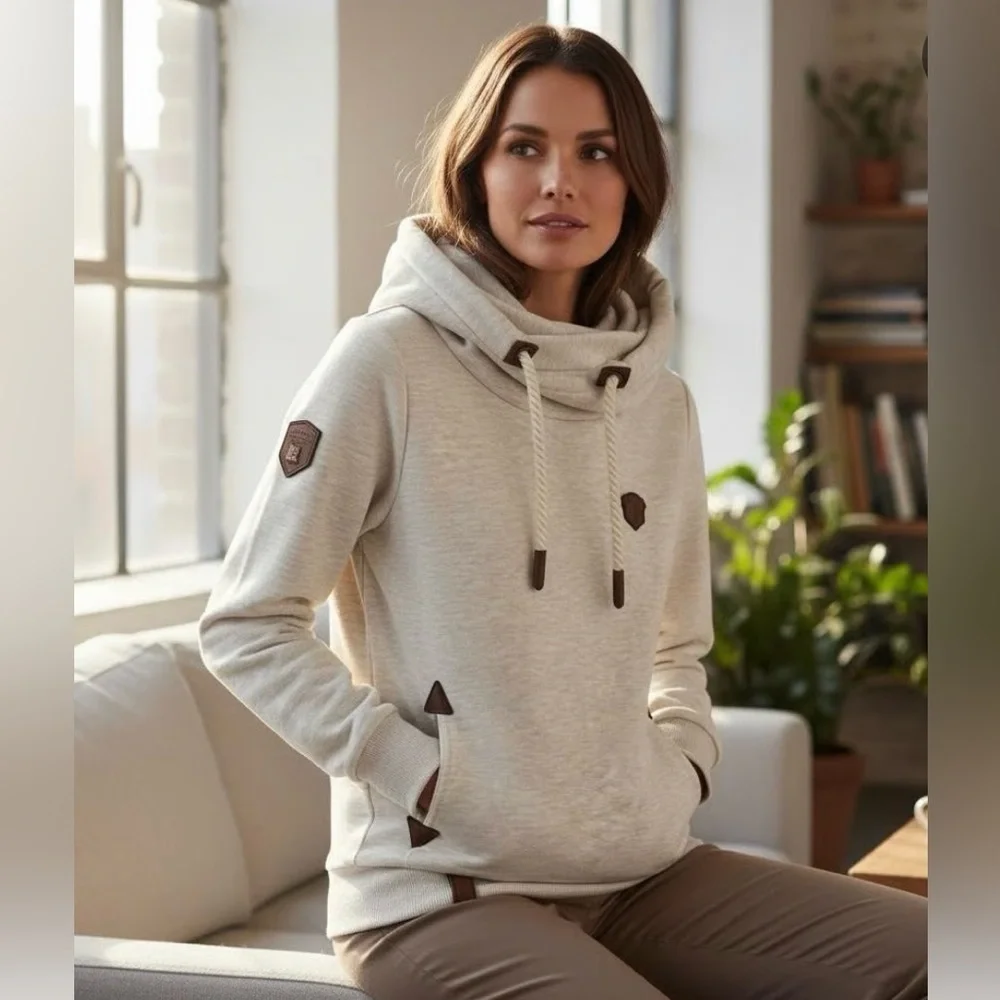 Naketano pullover sweatshirt cowl neck women’s -Size M - Picture 1 of 8